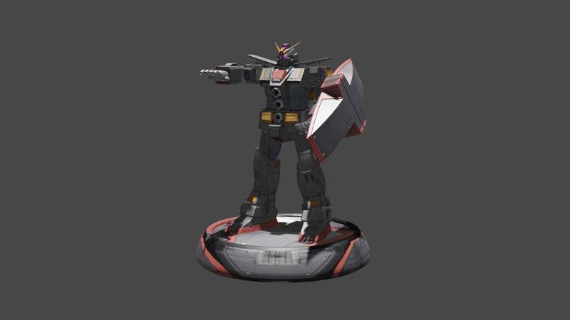 Psycho Gundam Tabletop model