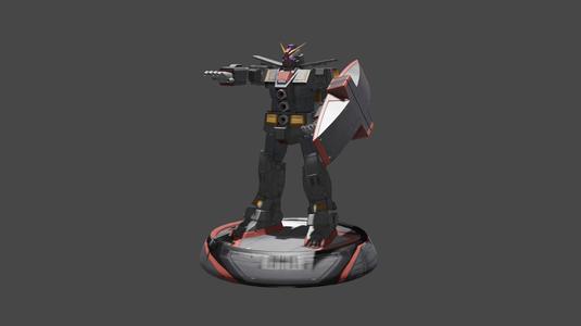 Psycho Gundam Tabletop model