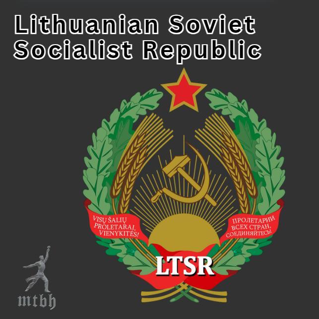 Lithuanian Soviet Socialist Republic Coat Of Arms
