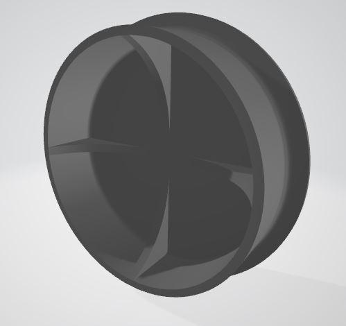 End piece for 160 mm pipe