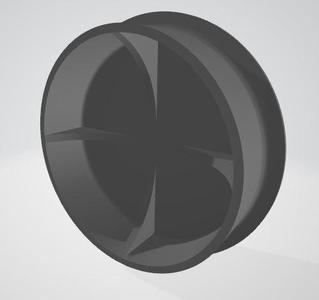 End piece for 160 mm pipe