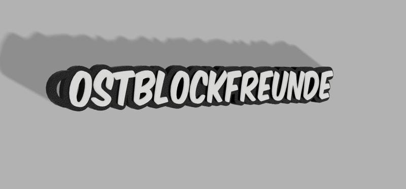 Ostblockfreunde key ring IFA DDR Fan