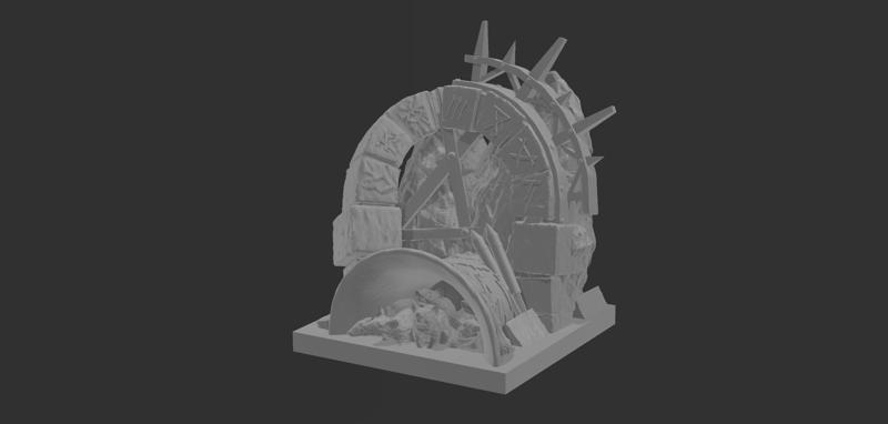 40x40 Skaven bell ratman filler