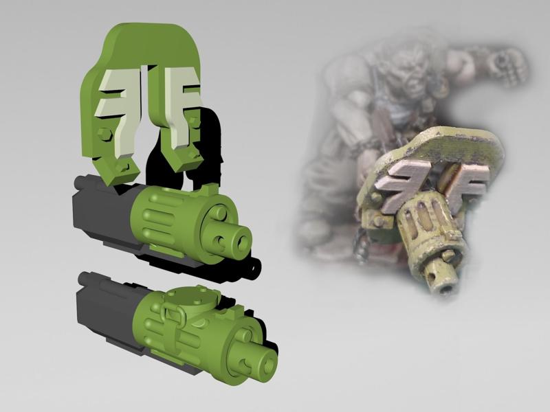 Space Russian - Ogre Heavy Gun Upgrade