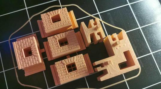 Printable Architecture Kit 2 Victorian Town House (REMIX)