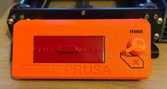 LCD-Abdeckung-mit-Inschrift:,,Prusa Mk3s+“   