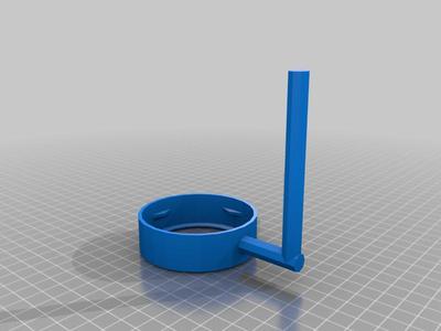 Accesorio pare frasco de vidrio