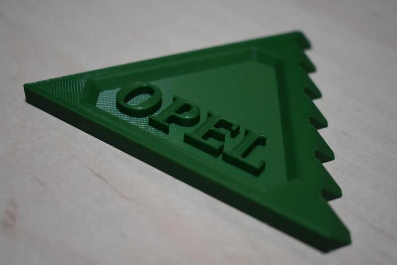 Šrabka na led/sníh - nápis OPEL   