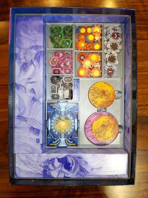 Cryo boardgame organizer insert