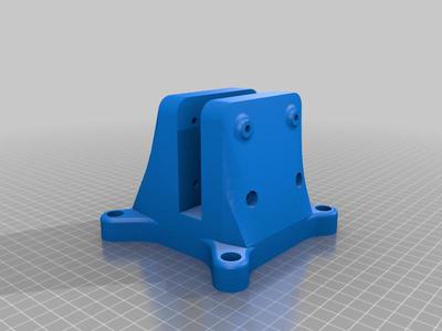 VESA monitor shelf mount