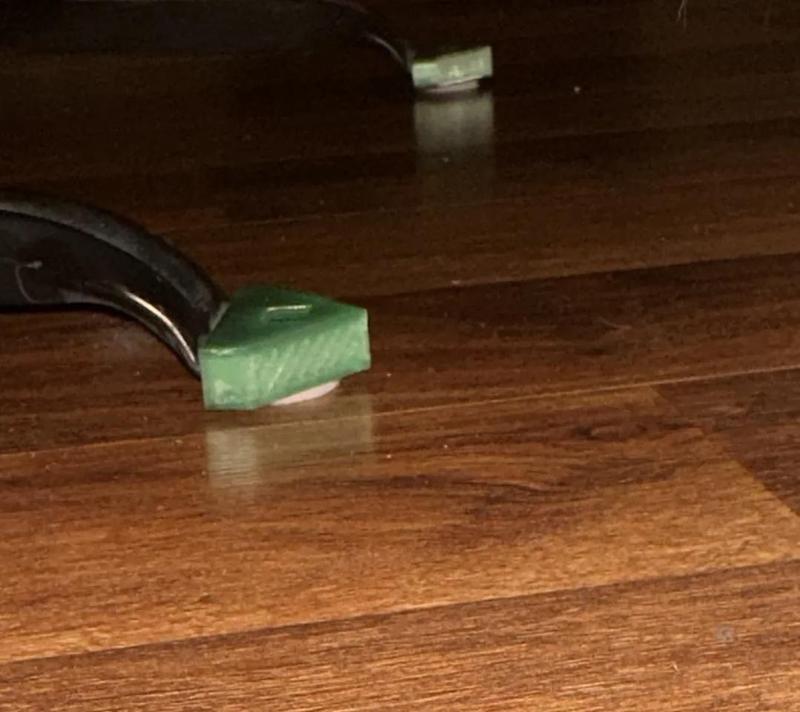 Floor protector/slider for furniture (recliner/rocker) feet   