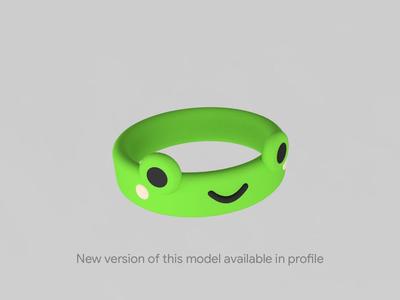 Frog ring - Кольцо лягушка