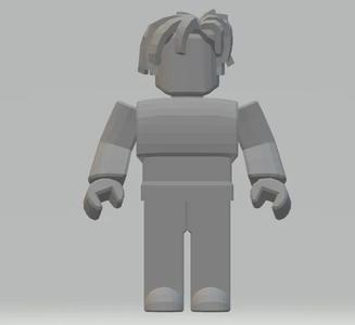 Roblox bacon hair character   