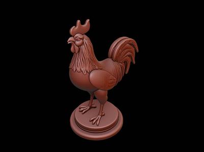 Rooster Animal Figure Printable