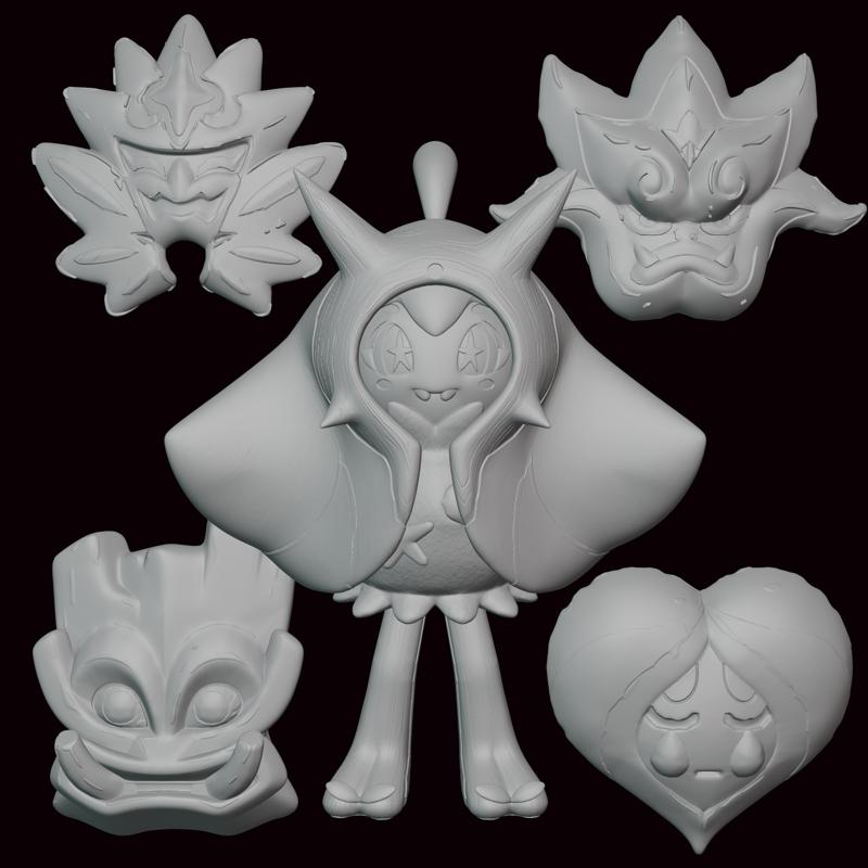 Ogerpon Pokemon Figure