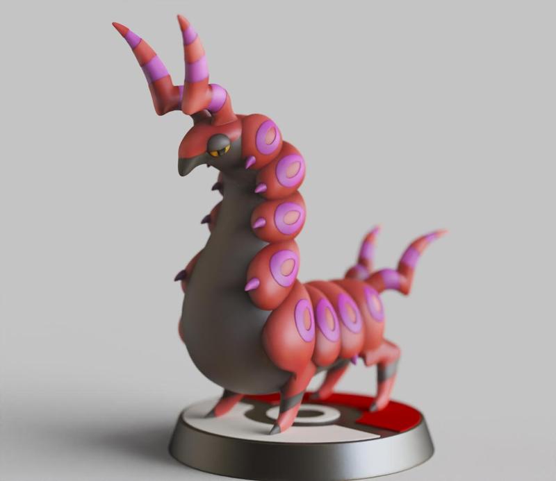 Scolipede - FAN ART - POKÉMON FIGURINE -POKEMON