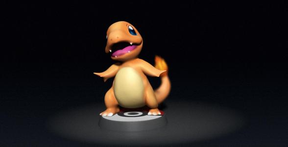 Charmander - FAN ART - POKÉMON FIGURINE - 3D PRINT MODELHERACROSS