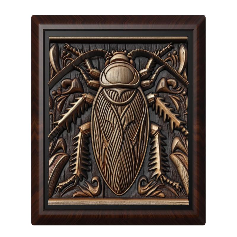 Cockroach animal wall art relief wall decor