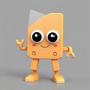 Cutter - Playful and Fun 3D Model