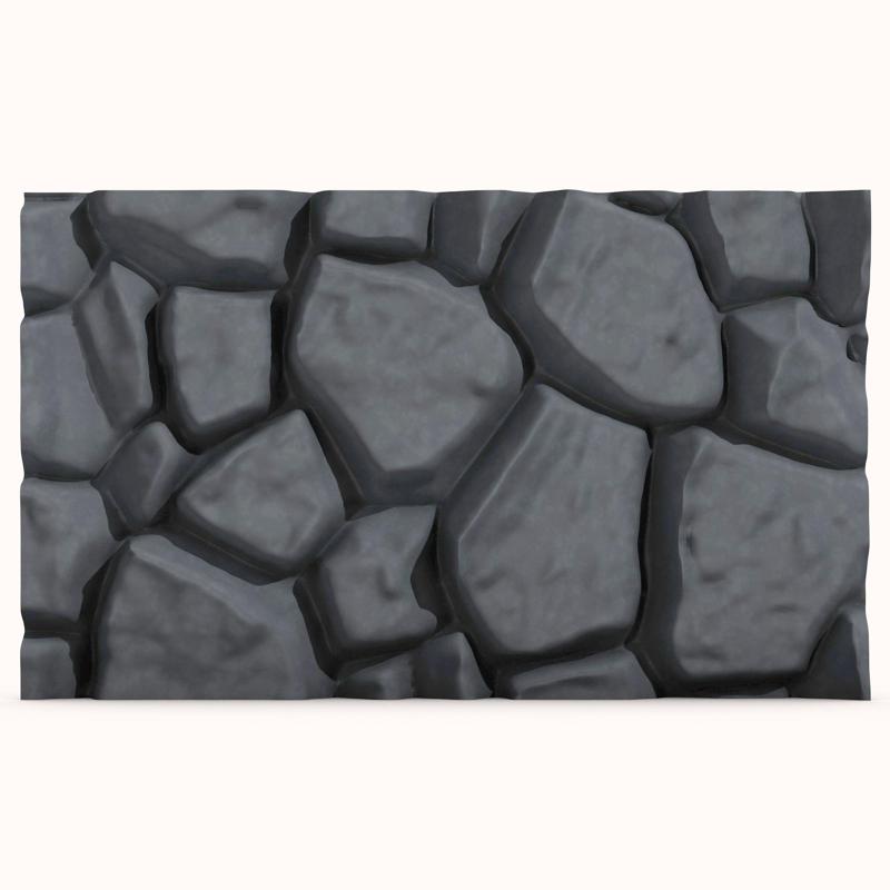 Stone wall 124