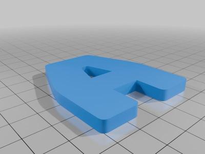 All Alphabet Letters Upper case A-Z Font: Bungee-Regular by Google Fonts (OFL License)