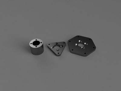 50mm to 70mm adapter for Steering Wheels