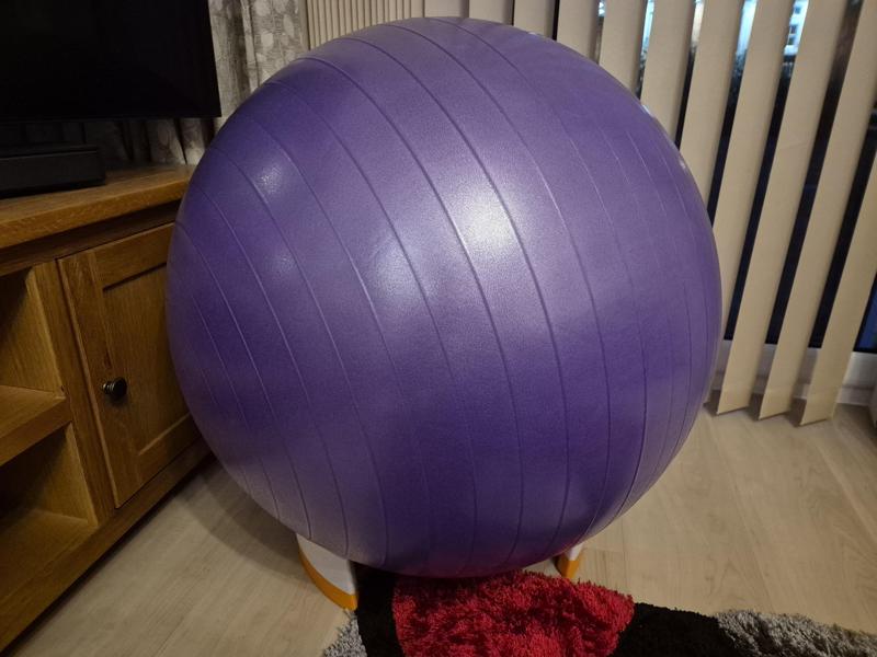 Yoga Ball Stand - Single Print Bed / 65cm Ball