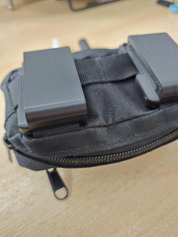 Molle pouche belt holder
