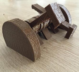 3 (2) hammer movable, printed in one part