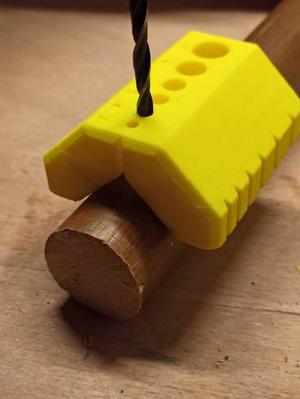 90 and 45 degree drilling guide + rods, edges and sides 2cm 