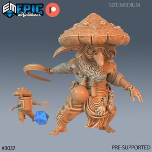 Mushroom Goblin Attack ‧ DnD Miniature ‧ Tabletop Miniatures ‧ Gaming Monster ‧ 3D Model ‧ RPG ‧ DnDminis ‧ STL FILE