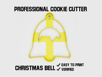 Christmas bell Cookie cutter