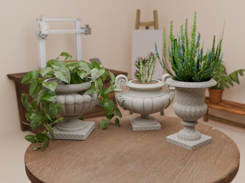Greek Plant Pot Collection