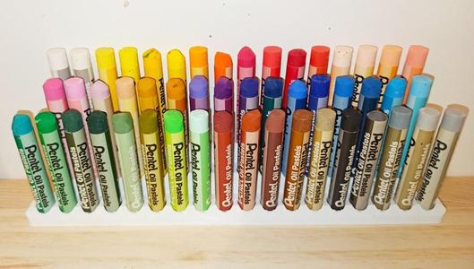 Grease pencil rack / holder