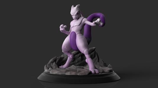 Mewtwo - STL ready for 3D Printing
