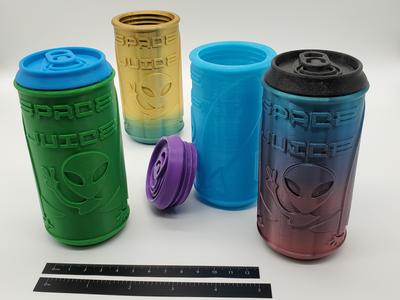 Space Juice Threaded Container