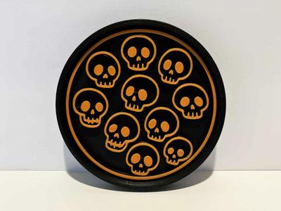 Skulls planter drip tray