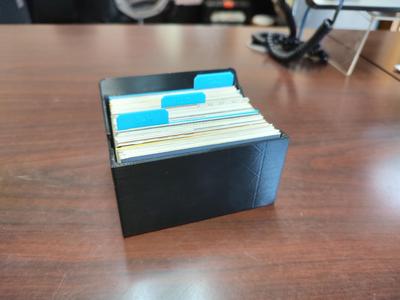 Business Card Organizer Dividers