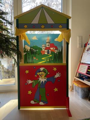 Pupettheater stand