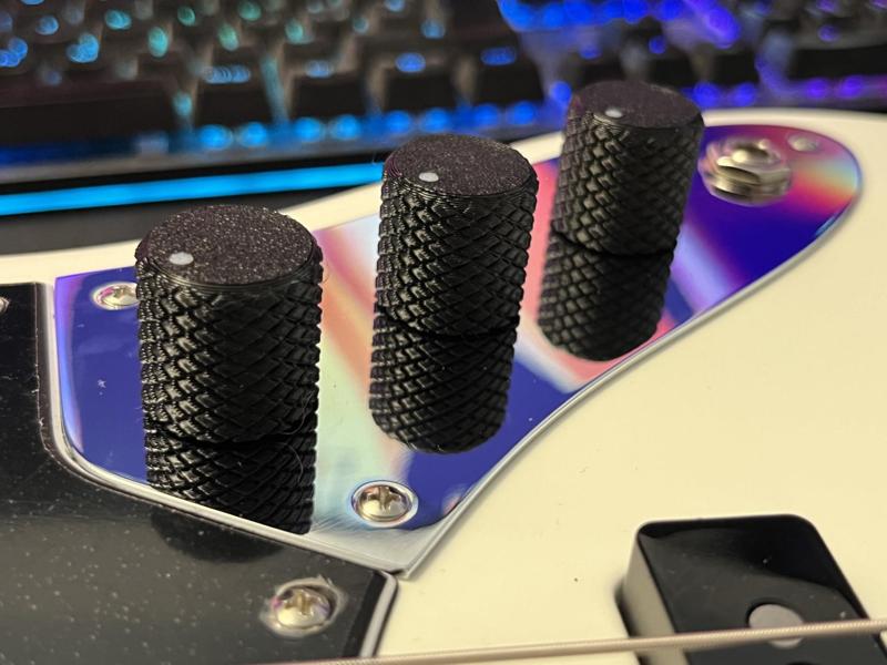 KNURLED KNOB FOR FENDER BASS