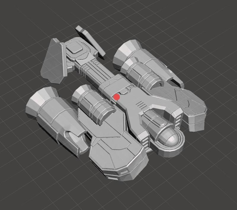 Starcraft 1 Dropship