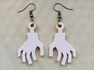 Hand Halloween Earrings