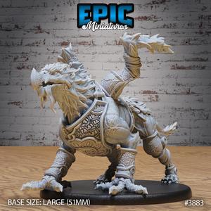 Griffin Undead ‧ DnD Miniature ‧ Tabletop Miniatures ‧ Gaming Monster ‧ 3D Model ‧ RPG ‧ DnDminis ‧ STL FILE