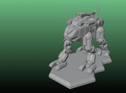 Blue Flame Battlemech (Generation 3)