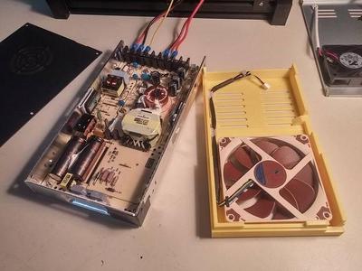 CR-6 SE Power Supply Cover 92x92x14 fan