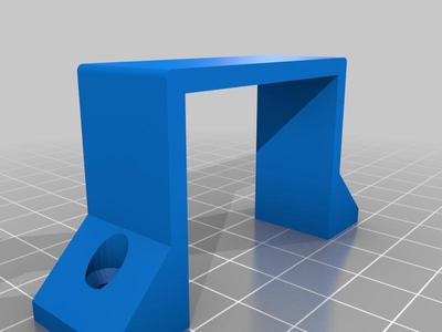 Tripplite power strip mounting bracket