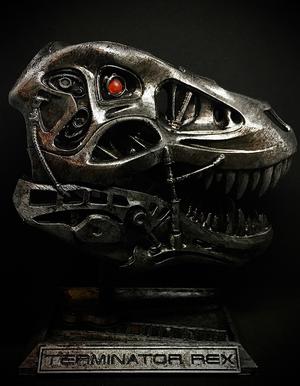 Worthy base stand for Terminator Rex model