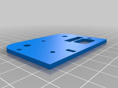 ender 3 v2 drill guide for missing gantry plate holes