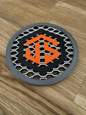 JayS Engineering Logo Coaster (100mm)