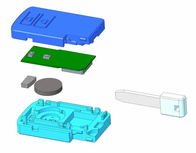 Toyota Prius (2005-2009) keyfob complete house